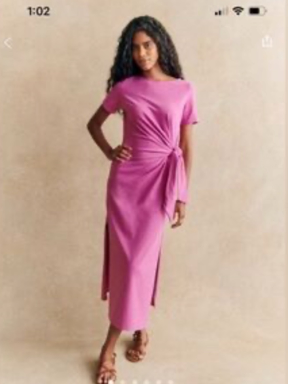 Suzanne Pippa Dress in Dahlia